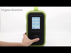 Salvaguardare la vita Analizzatore di gas per la qualità dell'aria con rilevamento fino a 18 gas per prevenire le perdite di gas