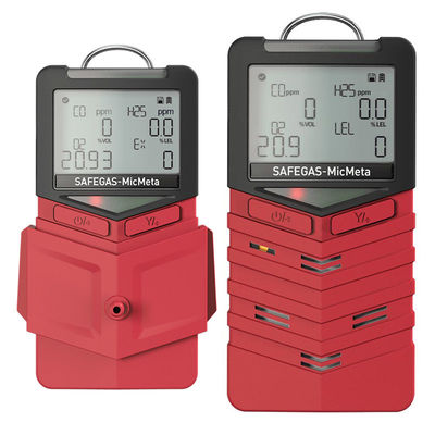 IP68 Dustproof Multi-Gas Detector with Bluetooth Transmission and 1000 Data Records for Safety Warning