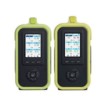 Portable PM2.5/PM10 Dust Monitor with Laser Sensor for 0–1000 µg/m³ Range and 1 µg/m³ Resolution