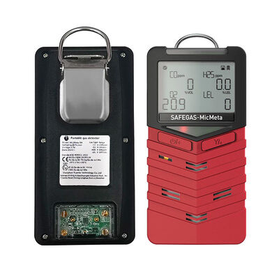 IECEx ATEX Certified Portable Multi Gas Detector with Bluetooth Transmission and 100,000 Data Records
