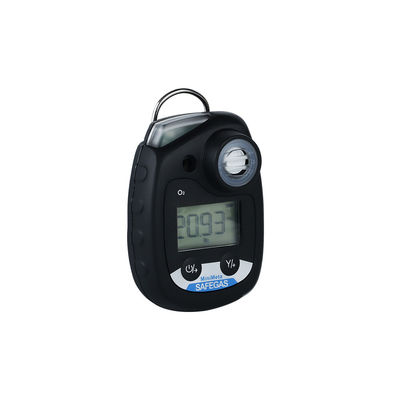 Rilevatore portatile di gas idrogeno con protezione impermeabile IP68 e intervallo di misurazione 0-2000 ppm utilizzando il principio elettrochimico