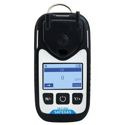 Rilevatore di CO portatile con campionamento duale a diffusione pompata e data logger per il rilevamento di monossido di carbonio